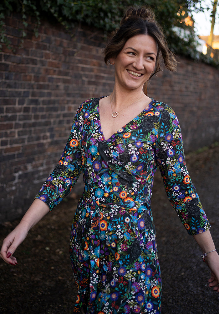 Kennedy Hidden Dog Print Dress