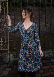 Kennedy Hidden Dog Print Dress
