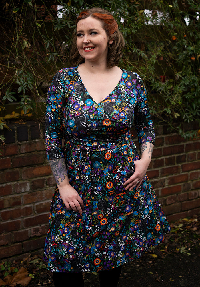 Kennedy Hidden Dog Print Dress