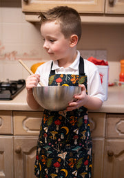 Children's Woodland Mushroom Print Popsy Apron