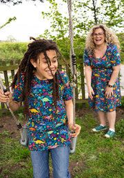 Children's Dinosaur Print Cotton T-Shirt (Dorea)