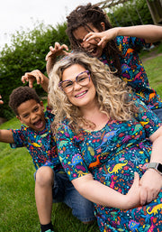 Children's Dinosaur Print Cotton T-Shirt (Dorea)