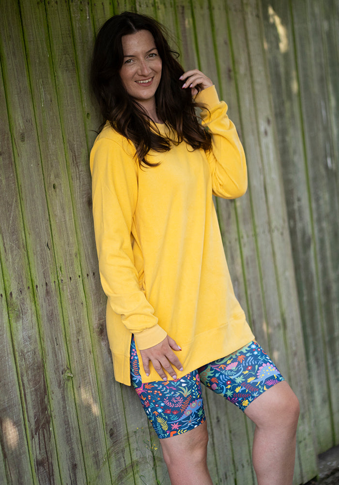 Tenth angle of Kiva Dinosaur Print Cycling Shorts