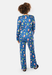 Kringle Santa Print Pyjama Set