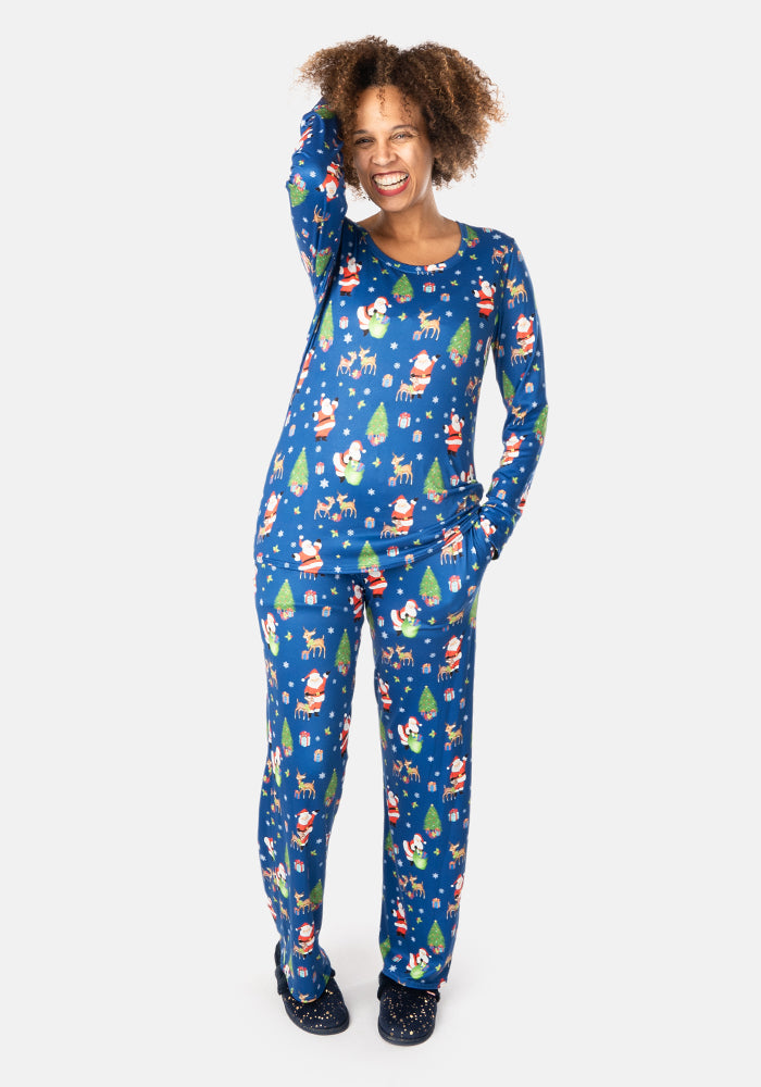 Kringle Santa Print Pyjama Set