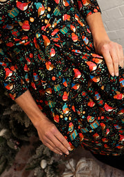 Kris Robins Print Cotton Dress
