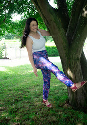 Rene Galaxy Print Popsy Leggings