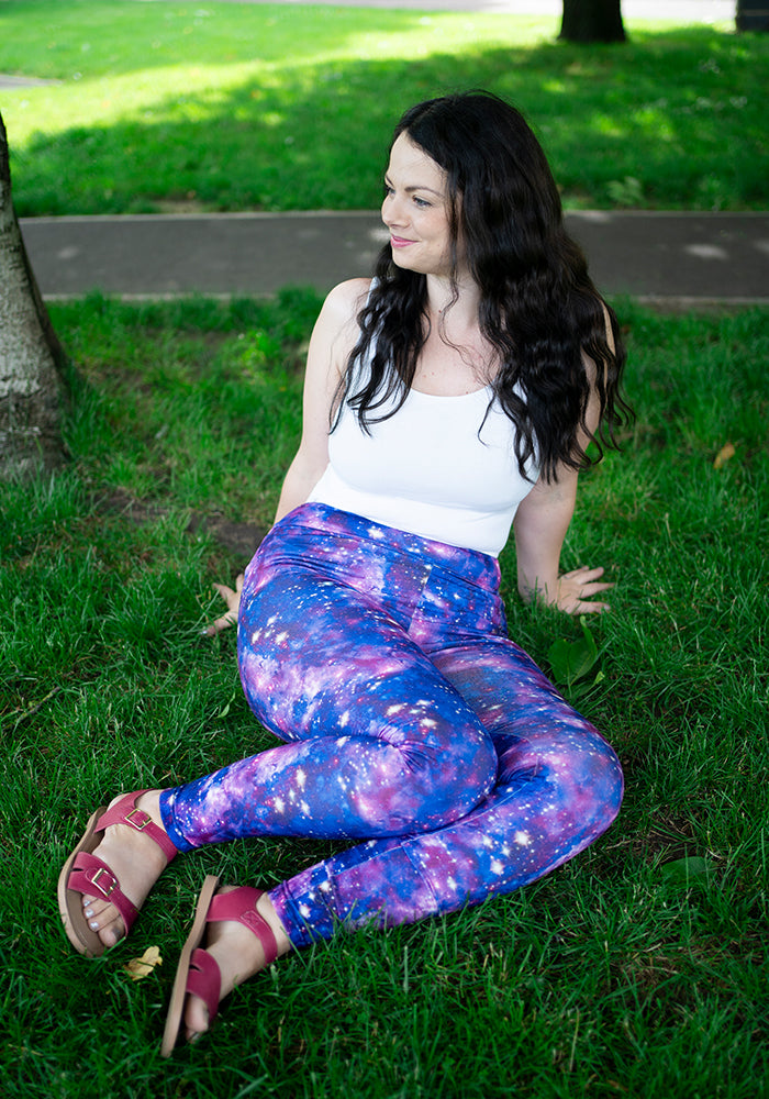 Rene Galaxy Print Popsy Leggings