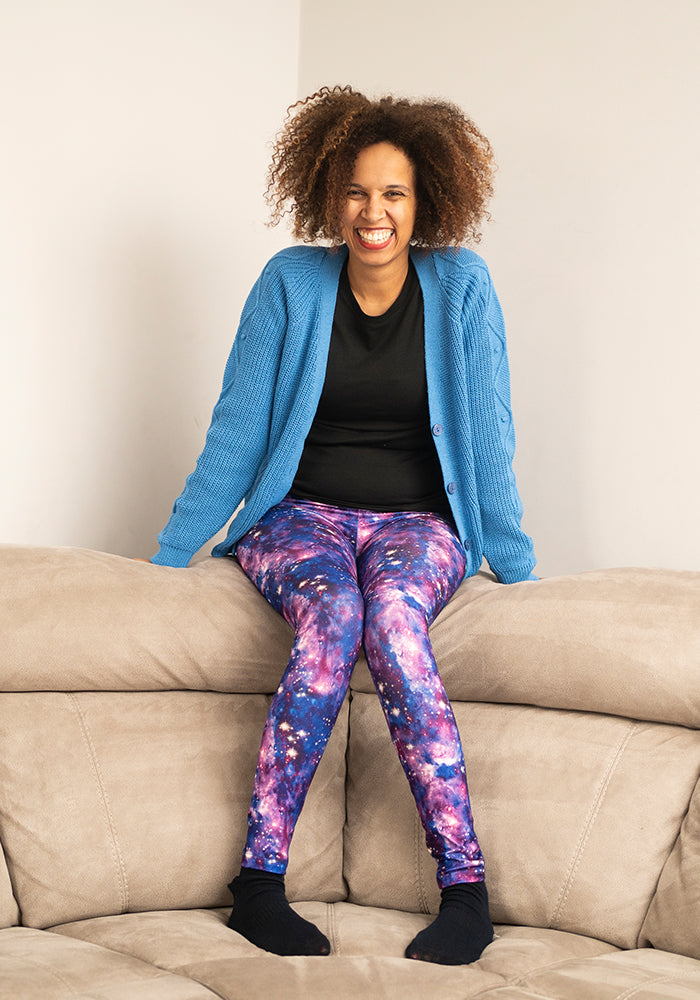 Rene Galaxy Print Popsy Leggings