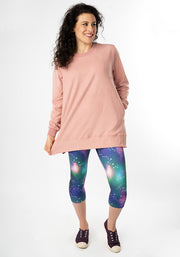 Lewis Galaxy Print Capri Leggings