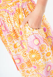 Lianne Sunray Print Midi Dress