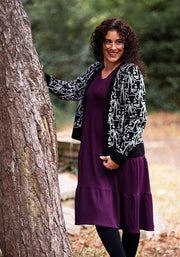 Linear Cats Cardigan