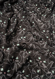 Linear Cats Print Scarf