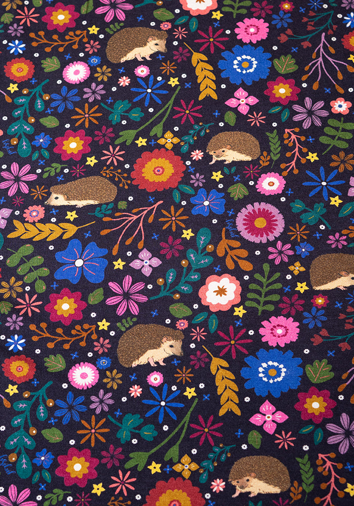 Second angle of Lira Hedgehog Print Viscose Dress
