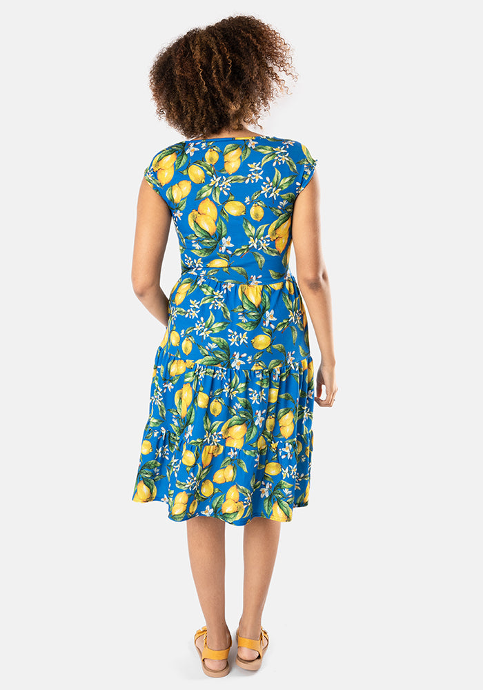 Lissia Lemons Print Dress