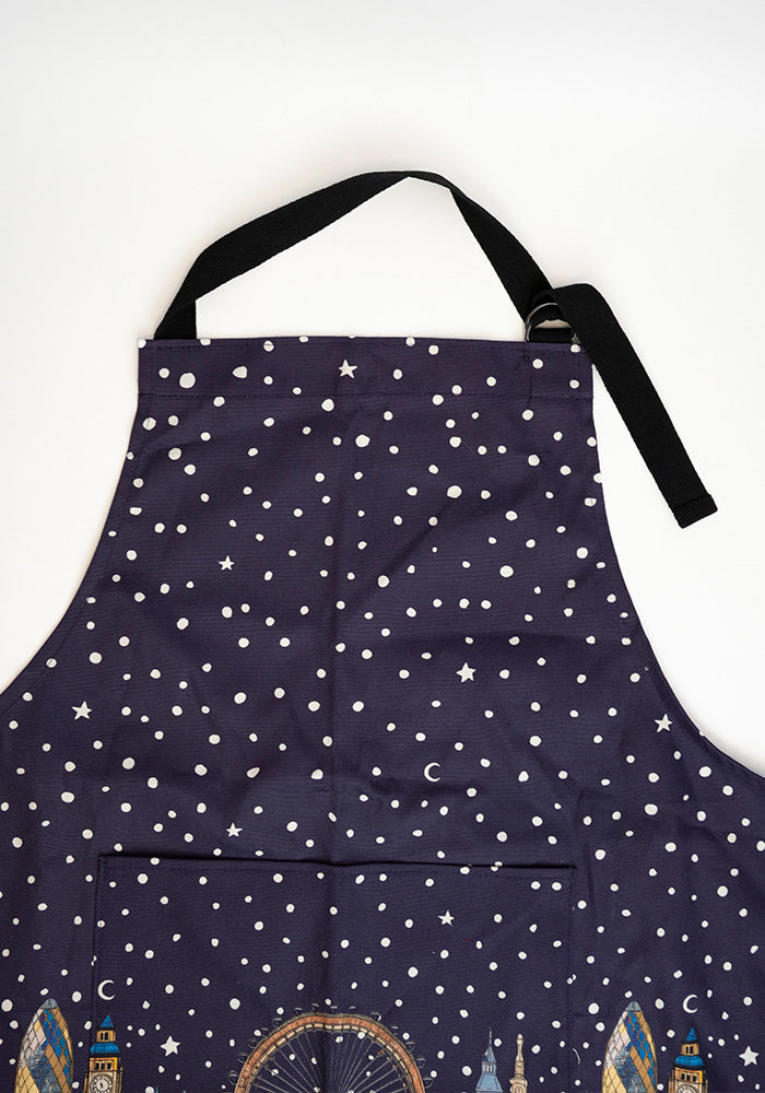 London Border Print Apron