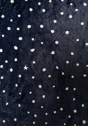 London Print Pop-under Plush Blanket