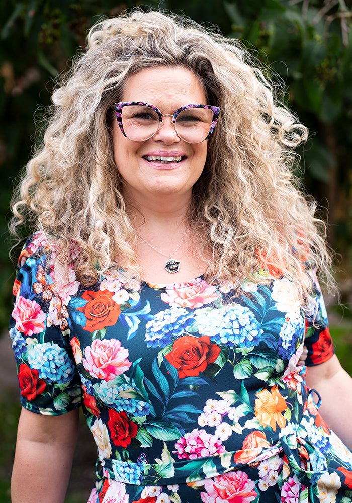 Lowri Flower Garden Print Dress