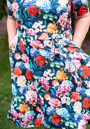 Lowri Flower Garden Print Dress