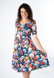 Lowri Flower Garden Print Dress