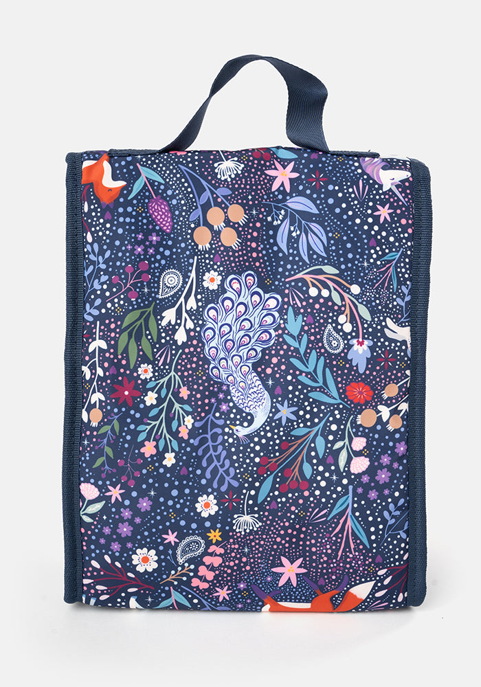 Fifth angle of Magical Woodland Print Popsy Lunch Bag