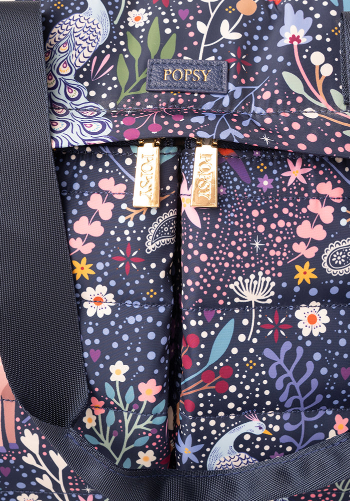 Fifth angle of Magical Woodland Print Holdall