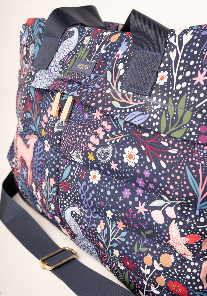 Sixth angle of Magical Woodland Print Holdall