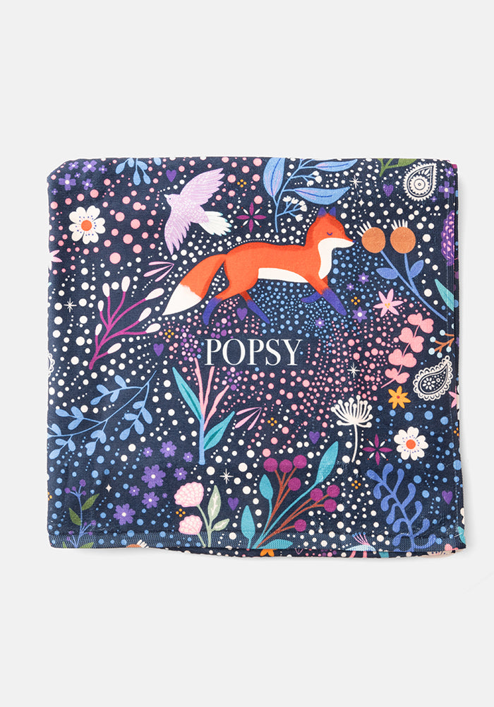 Third angle of Large Magical Woods Print Towel