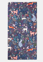 Large Magical Woods Print Towel