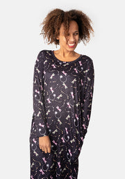 Mandy Dragonfly Print Nightshirt