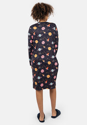 Mandy Space Print Nightshirt