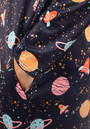 Mandy Space Print Nightshirt