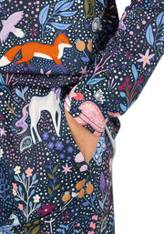 Children's Unicorn Woodland Print Pyjama Set (Marcello)