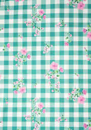 Children's Ditsy Check Print Dress (Margery)