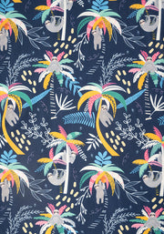 Marnie Sloths Palm Print Dress