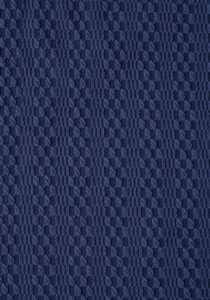 Max Navy Textured Coatigan