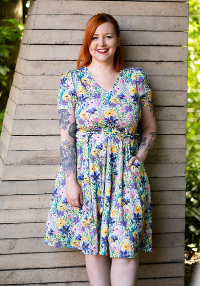 Maybelle Wild Flower Print Dress