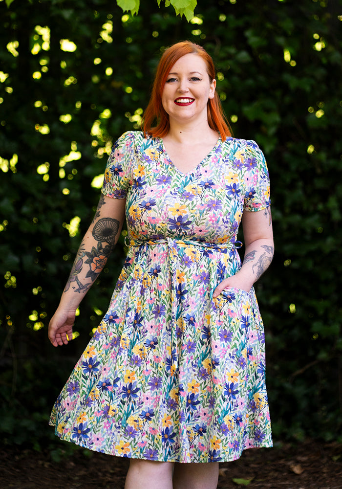 Maybelle Wild Flower Print Dress