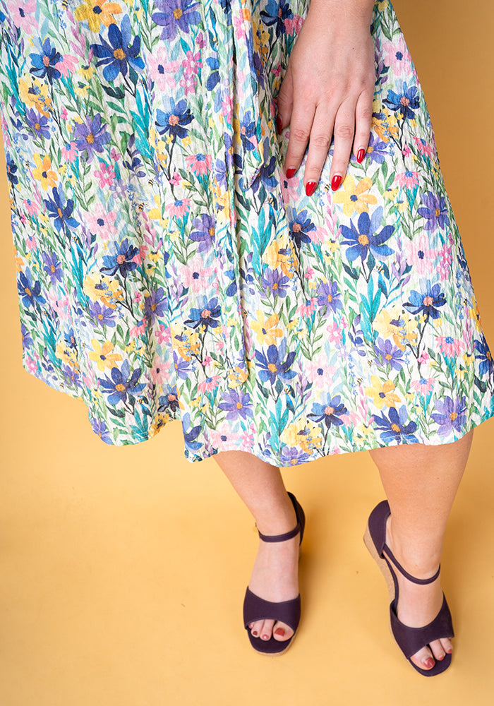 Maybelle Wild Flower Print Dress