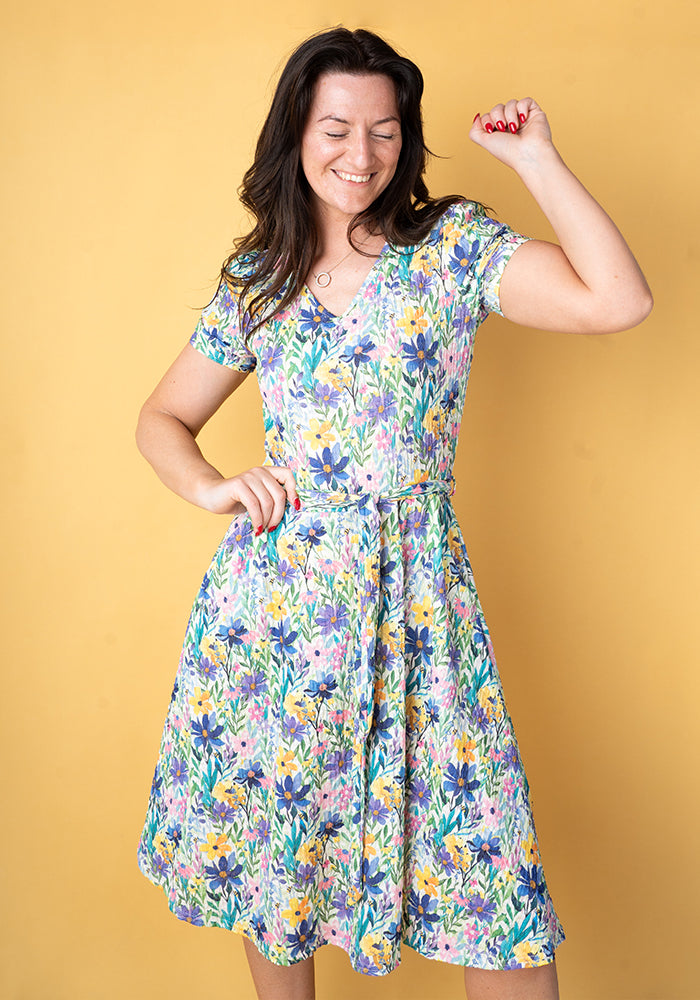 Maybelle Wild Flower Print Dress