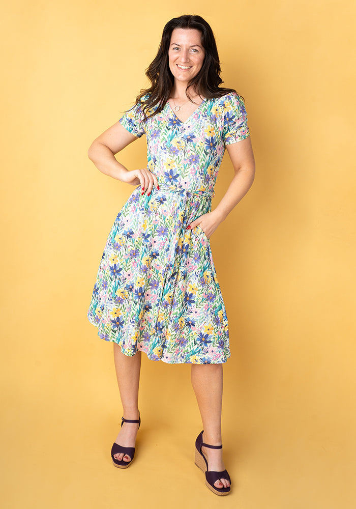 Maybelle Wild Flower Print Dress