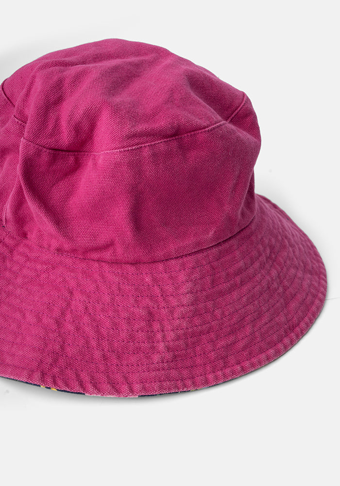 Twelfth angle of Mermaid Print Bucket Hat