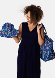 Mermaid Print Beach Bag
