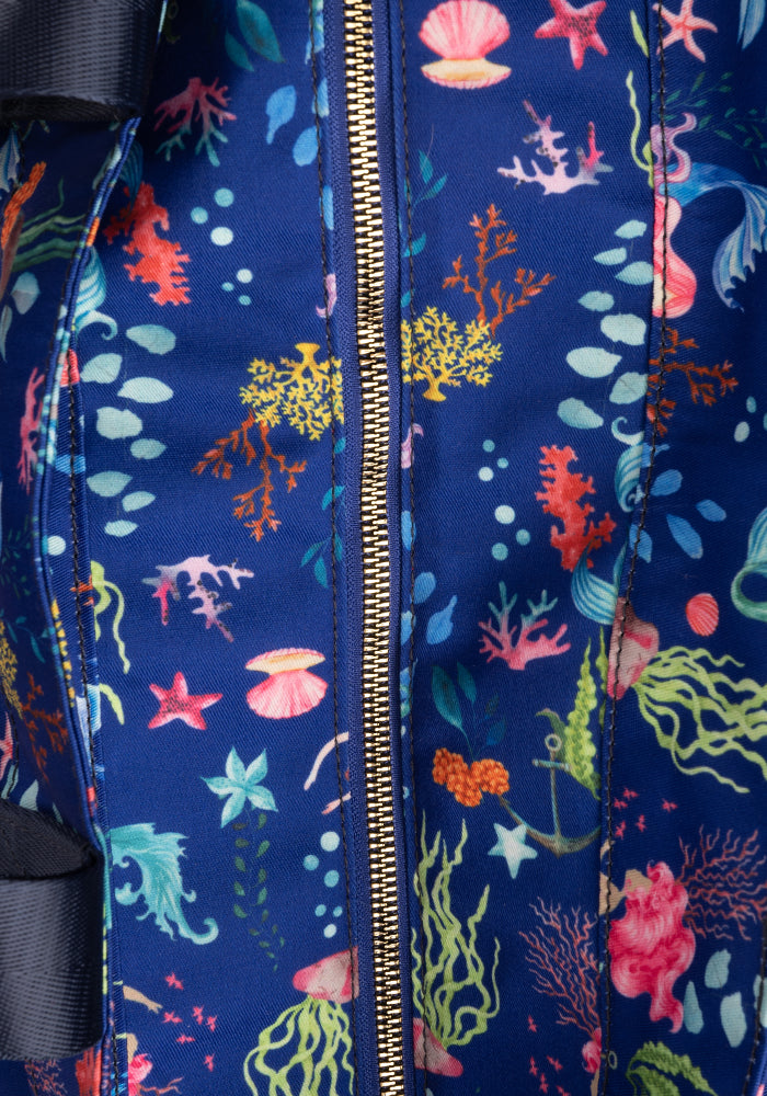 Mermaid Print Beach Bag