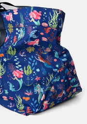 Mermaid Print Beach Bag