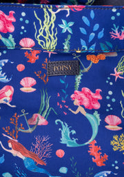 Mermaid Print Beach Bag