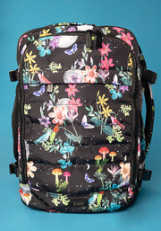 Midnight Botanical Print Popsy Cabin Bag