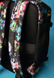 Midnight Botanical Print Popsy Cabin Bag