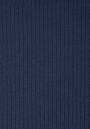 Mila Navy Tiered Hem Dress