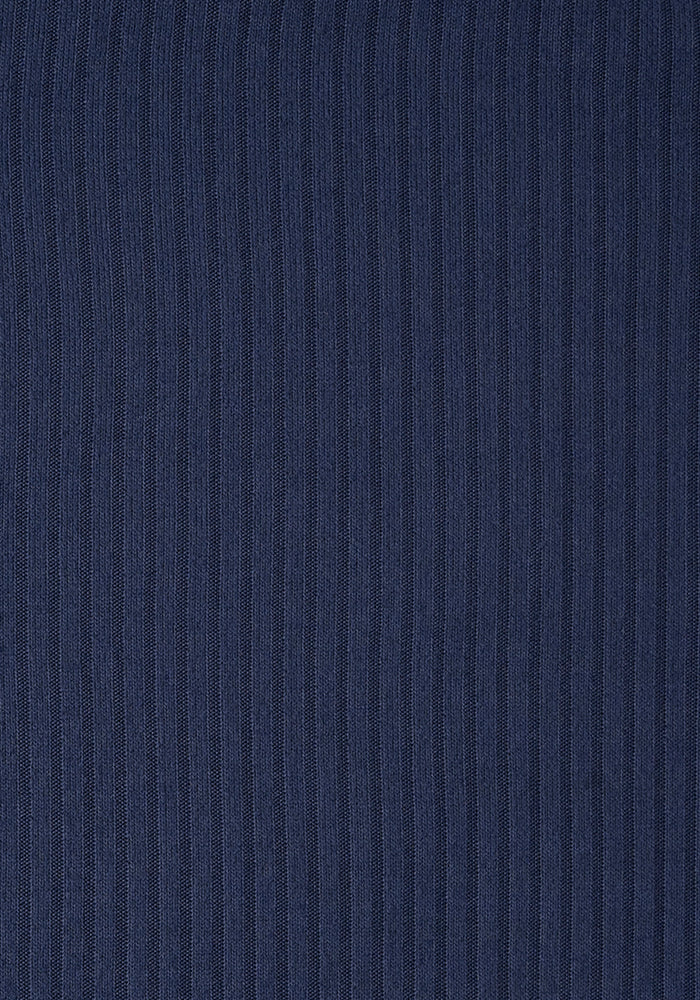 Mila Navy Tiered Hem Dress